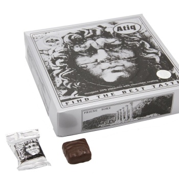  لقمه با مغز پسته و روکش شکلات گزسکه - 450 گرم636170a8d3f00695100